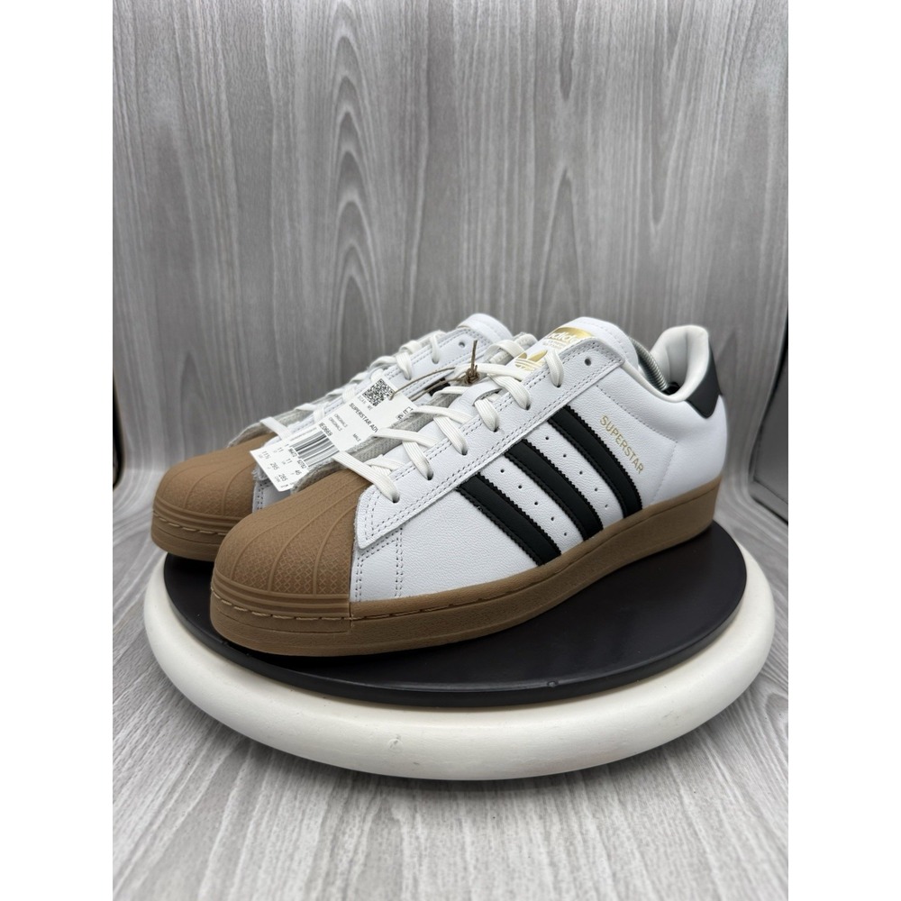 adidas Originals Superstar ADV Mens Size 11.5 White Black Gum Sneakers IE0669